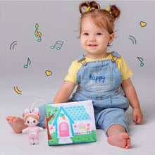 Load image into Gallery viewer, Personalized Activity Cloth Baby Book Educational Toy
