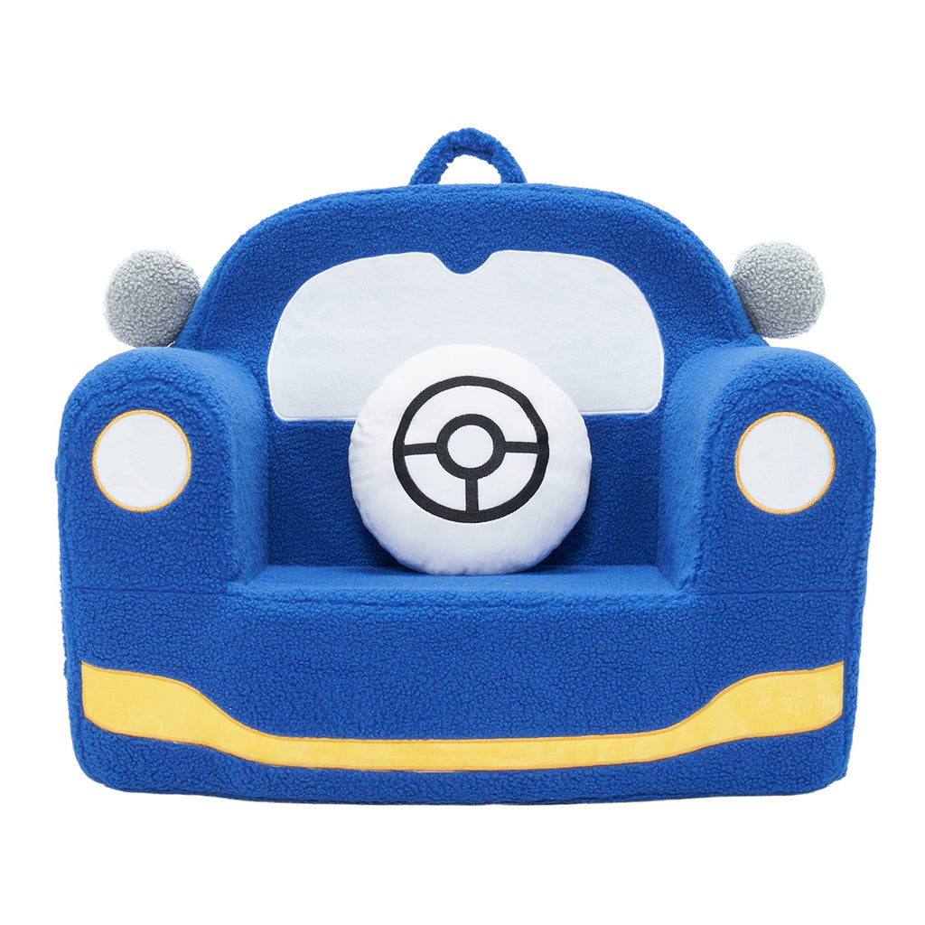 Kids Sofa Comfy Foam Filled Couch - Car Theme, U.S. Local Delivery
