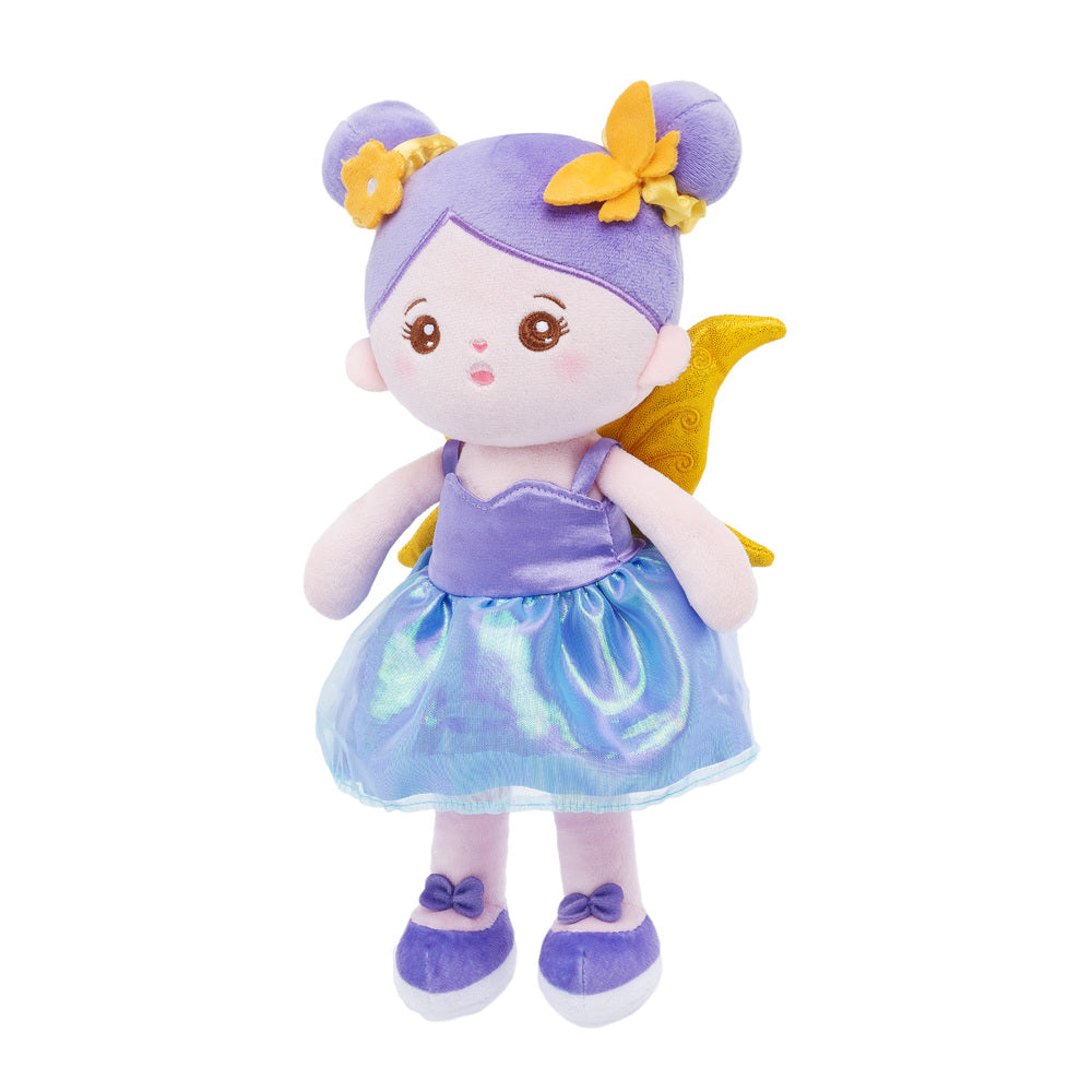 Personalized Purple Skirt Little Fairy Plush Doll