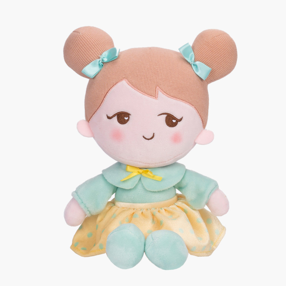 Bambola ragazza verde chiaro personalizzata