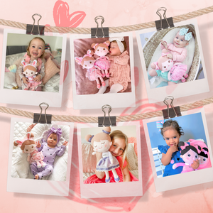 Personlig plys babydukke