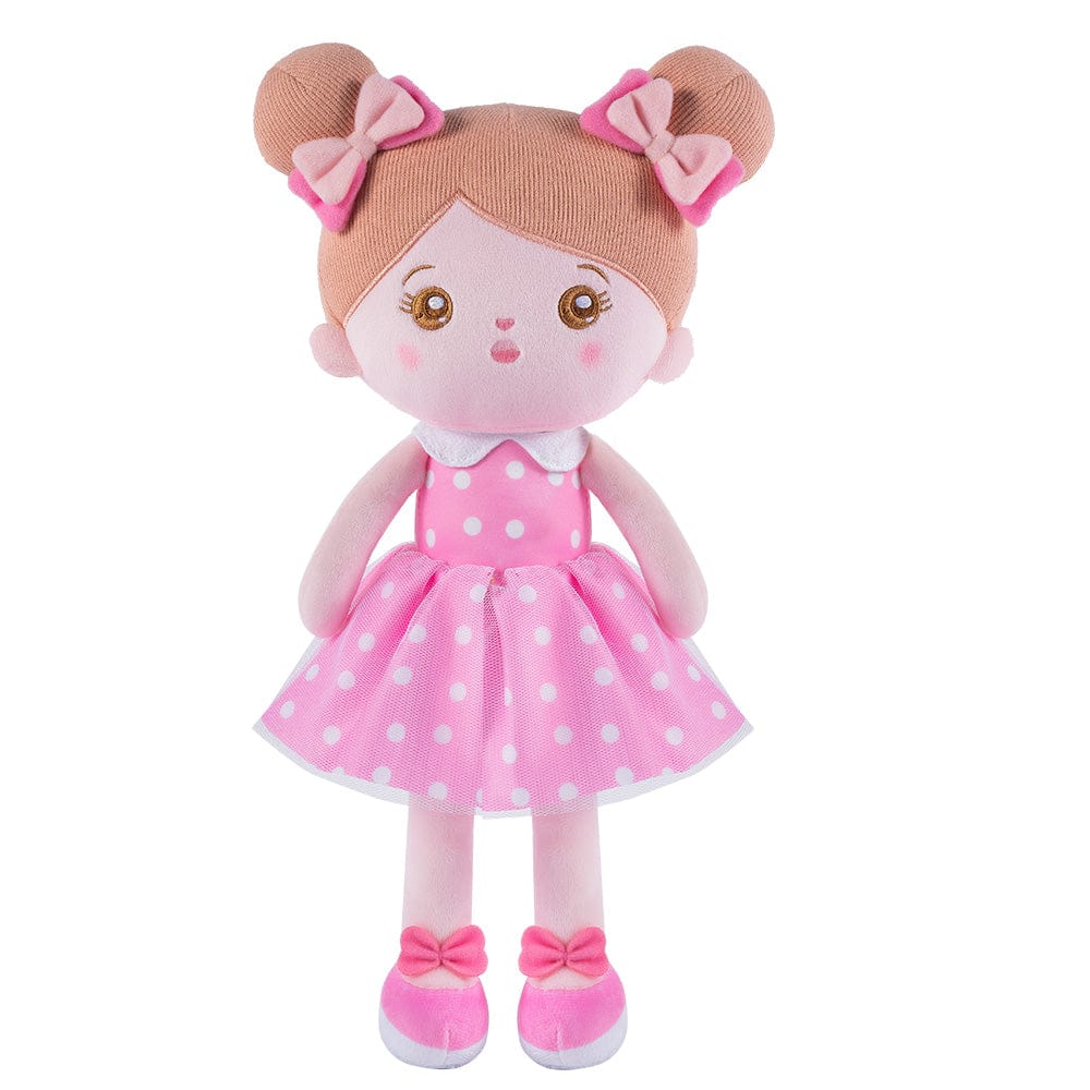 OUOZZZ Personalized Sweet Girl Plush Rag Baby Doll for Newborn Baby & Toddler