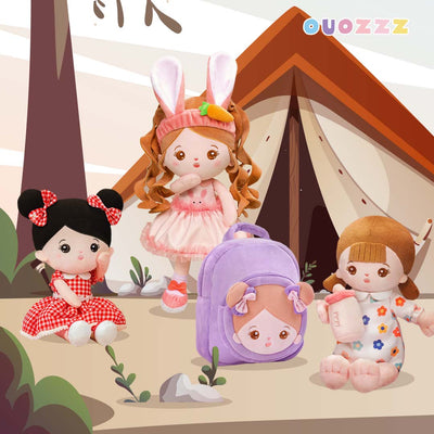OUOZZZ New Upgrade - Personalized Plush (15 Inch) Doll Gift Set For Kids
