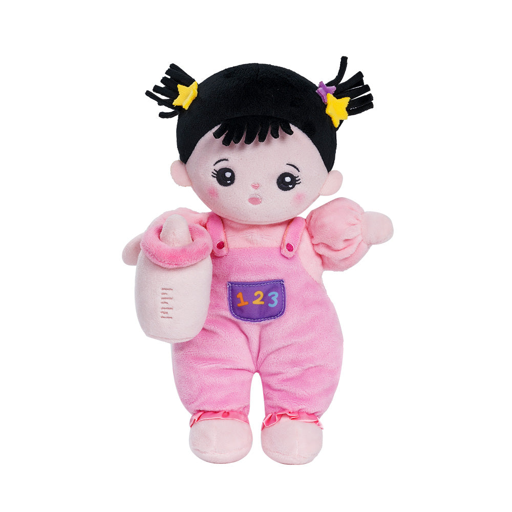  Muñeca de Trapo Personalizada – Regalo Bebe Recien Nacido Niño y  Niña con su Nombre – Peluche Bebe – Muñeco Bebe Blandito – Muñeca Bebe 1  año (Rosa): Juguetes y juegos