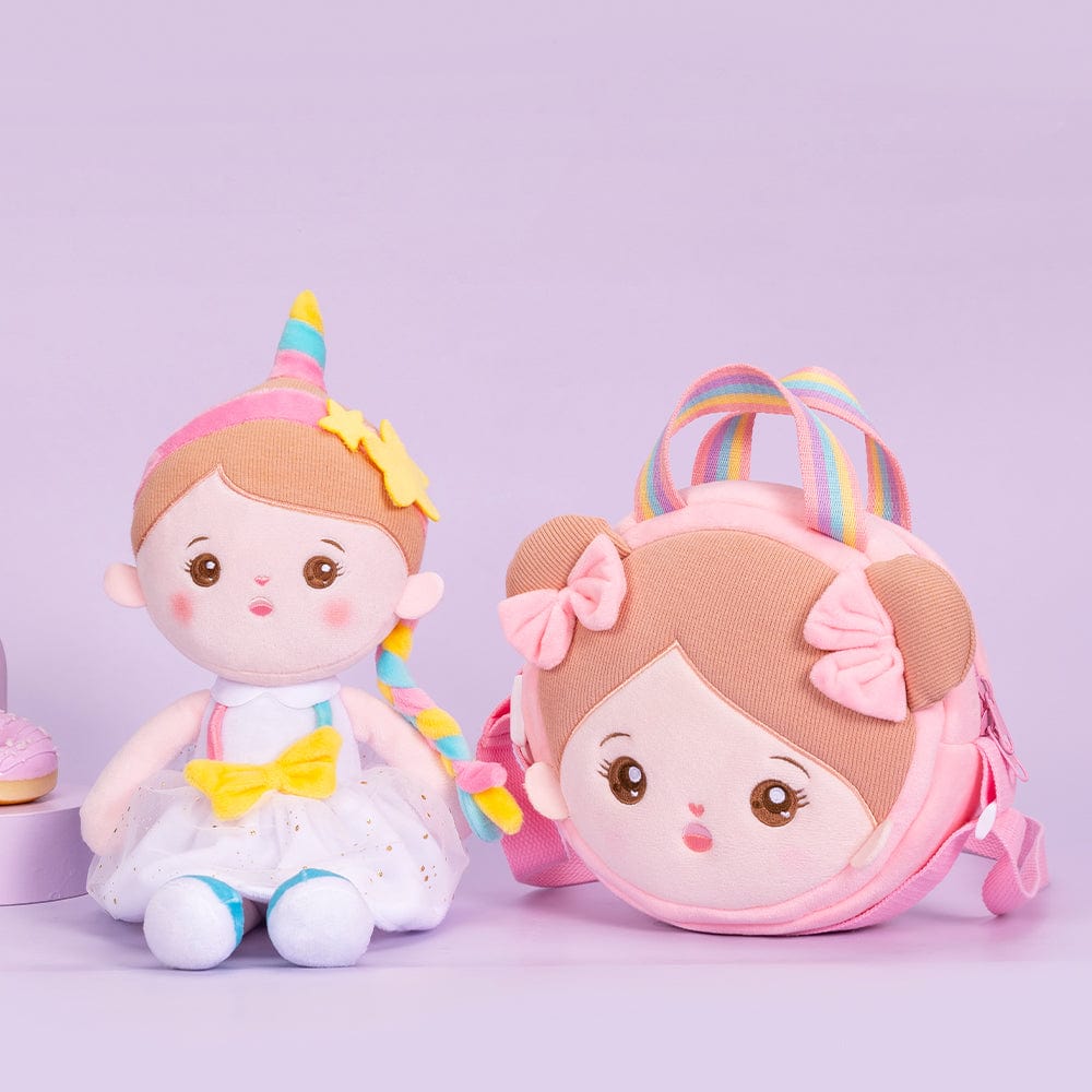 OUOZZZ Personalized Unicorn Sagittarius Plush Doll