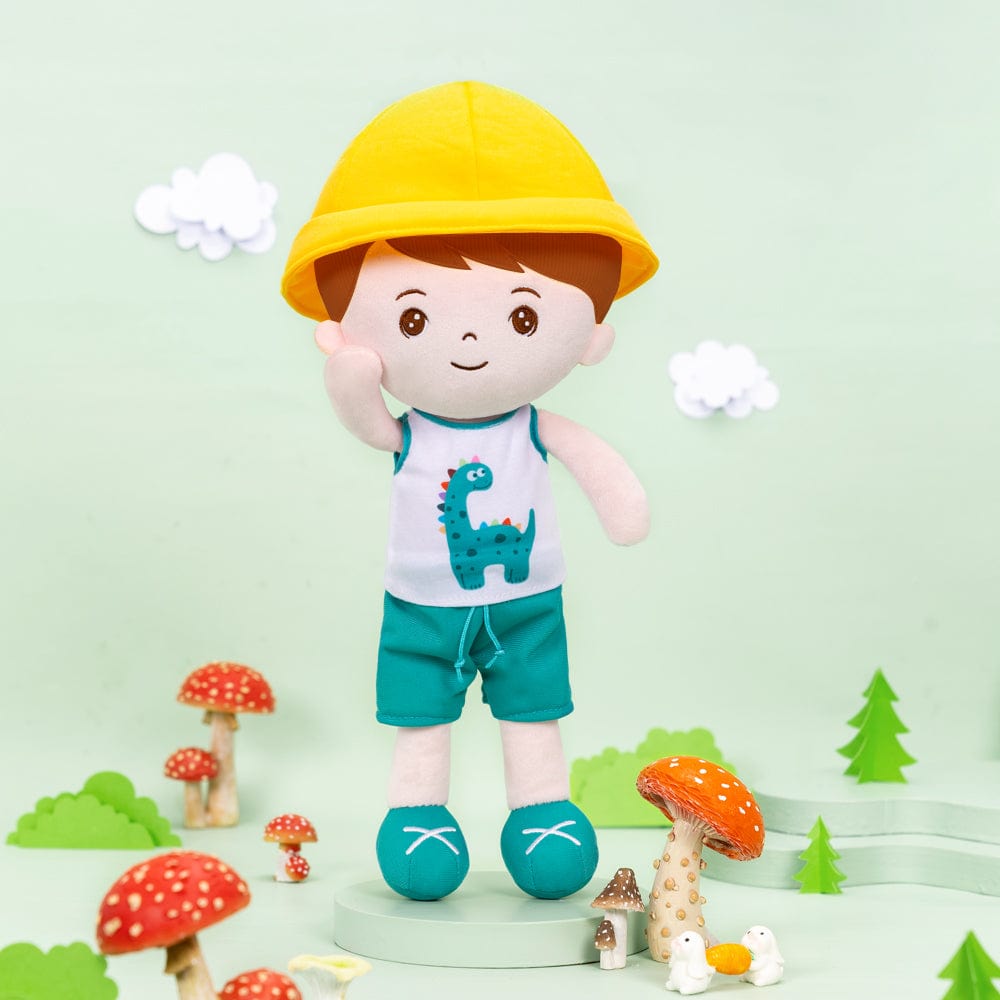 Personalizedoll Personalized Summer Boy Plush Baby Boy Doll Only Doll