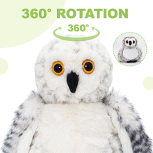 Cargar imagen en el visor de la galería, Owl Plush Stuffed Animal with 4 Babies