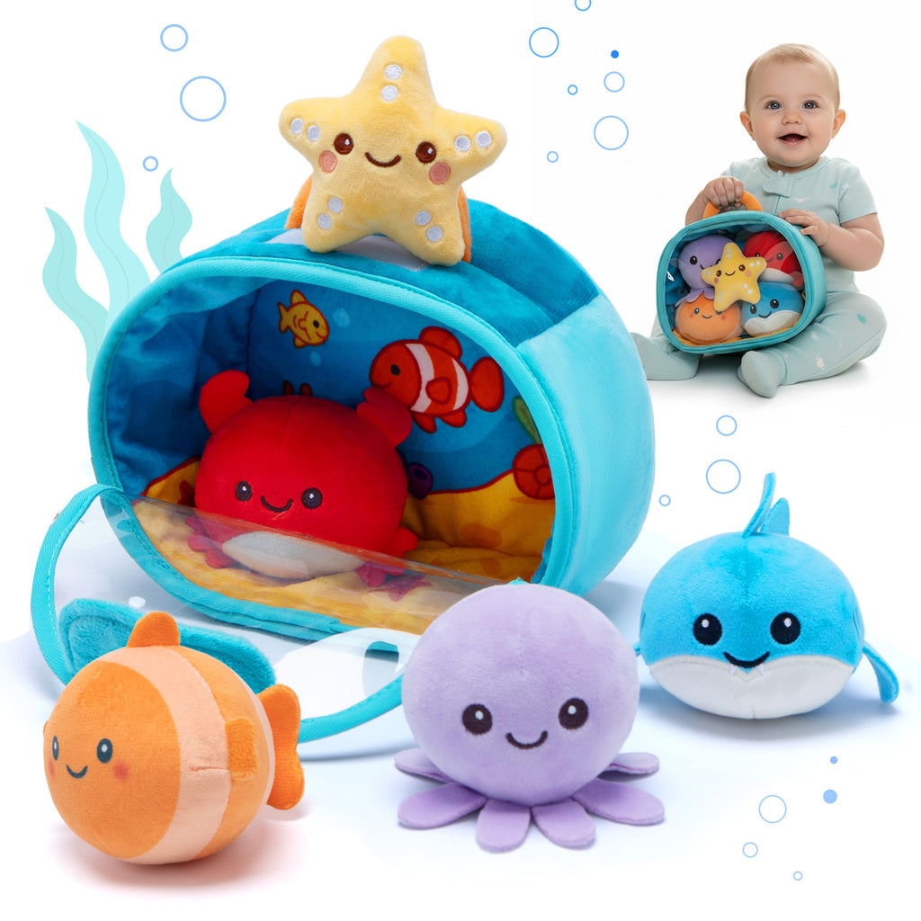 My First Ocean Friends | Soft Sensory Toy for Babies 6M+