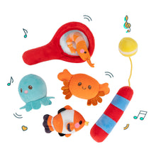 Cargar imagen en el visor de la galería, Baby&#39;s First Plush Playset Sound Toy Gift Set