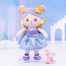 Laden Sie das Bild in den Galerie-Viewer, Personalized Purple Skirt Little Fairy Plush Doll