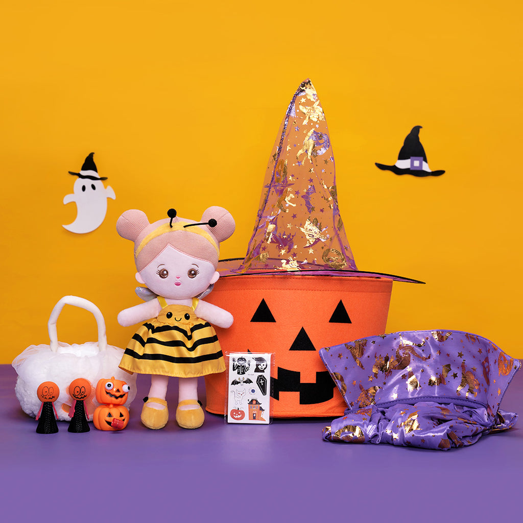 Oferta de Halloween - Set de regalo personalizado para bebés con muñecas