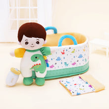 Carica l&#39;immagine nel visualizzatore di Gallery, Personalized Baby Boy Plush Doll &amp; Gift Set