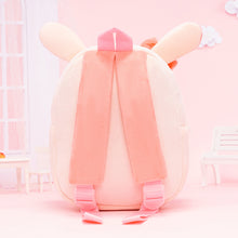 Ladda upp bild till gallerivisning, Personalized Pink Rabbit Animal Plush Baby Backpack