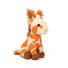 Cargar imagen en el visor de la galería, Giraffe Mommy with 4 Babies Plush Stuffed Animal Set