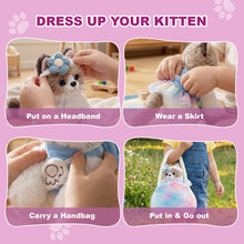 Cargar imagen en el visor de la galería, Dress Up Kitten Playset