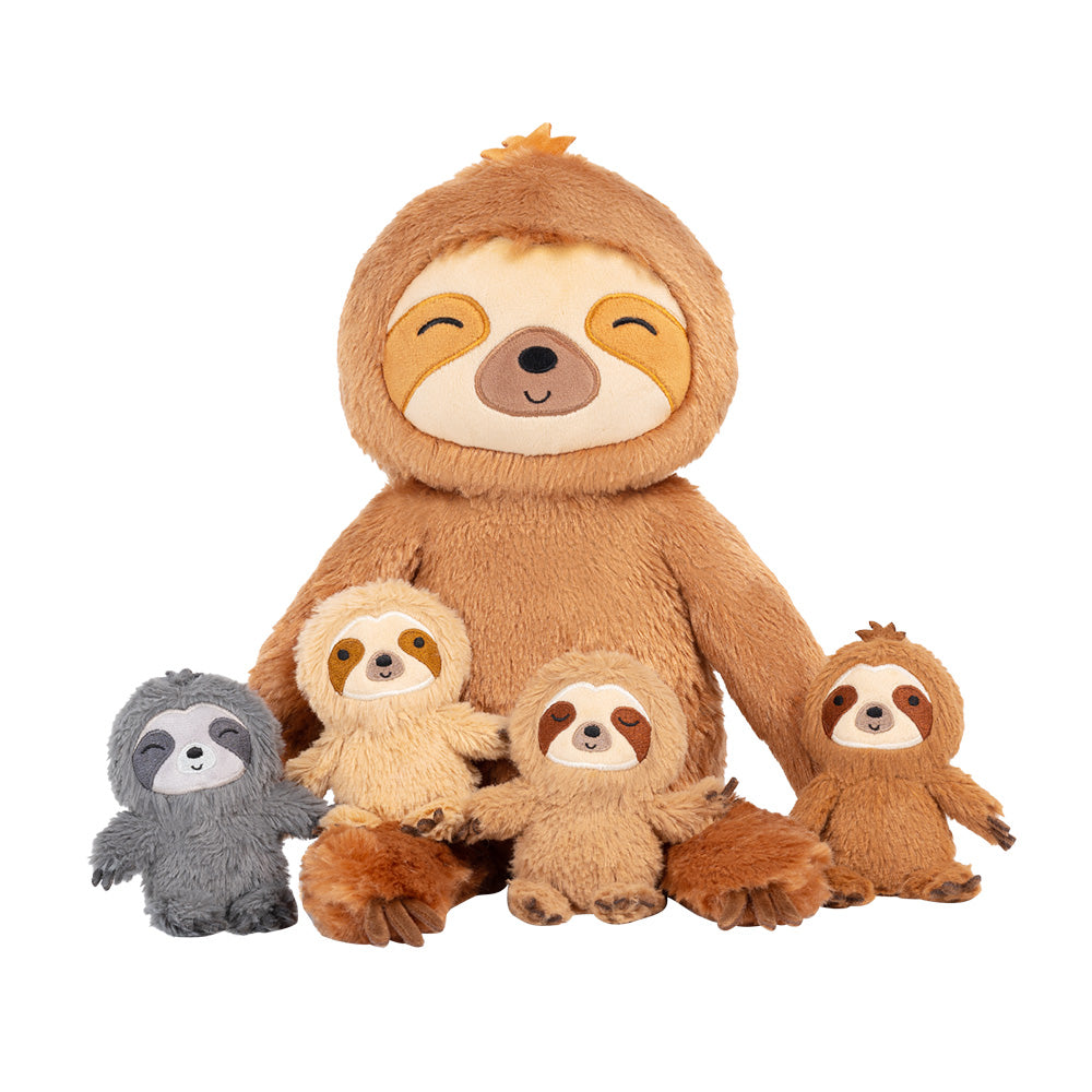 Baby's First Sloth Family Plush Playset Stuffed Animals Gift Set
