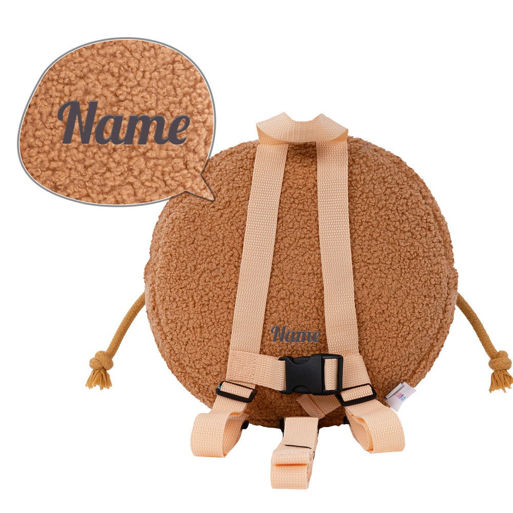 Personalized Cookie Plush Baby Backpack