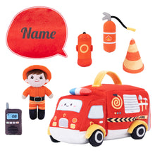 Cargar imagen en el visor de la galería, Personalized Baby&#39;s First Truck Car Sensory Toy Set