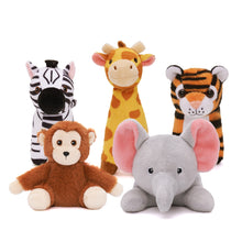 Indlæs billede til gallerivisning Personalized Portable Fun Plush Zoo House Set