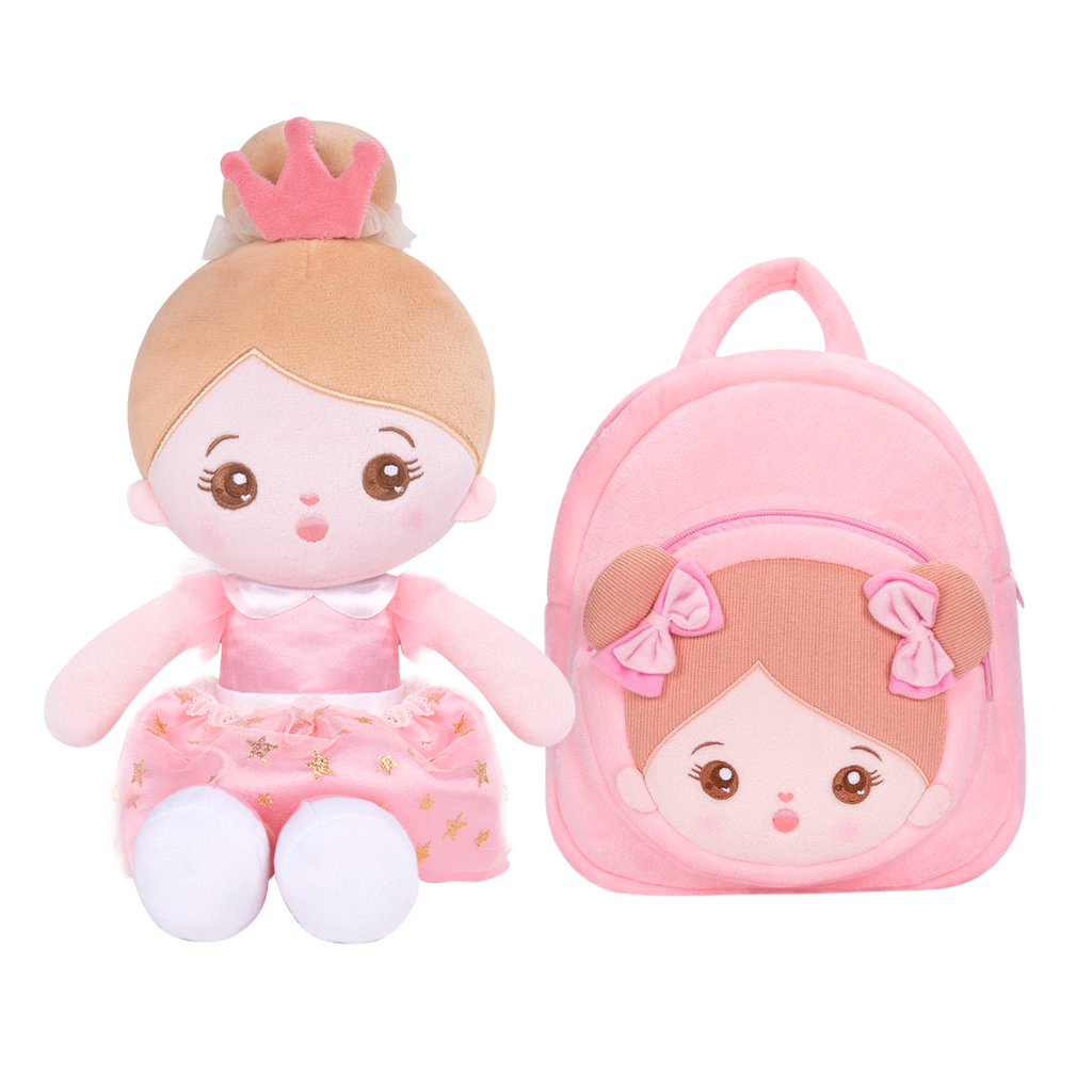 OUOZZZ Personalized Doll + Backpack Bundle