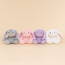 Afbeelding in Gallery-weergave laden, Rabbit Mommy with 4 Babies Plush Stuffed Animal