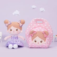 Cargar imagen en el visor de la galería, Personalized Sweet Girl Purple Plush Doll