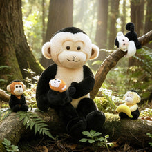 Ladda upp bild till gallerivisning, Capuchin Monkey Plush Stuffed Animal with 4 Babies