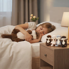Cargar imagen en el visor de la galería, Otter Plush Stuffed Animal with 4 Babies