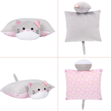 Cargar imagen en el visor de la galería, Personalized Cute Plush Cat House Toy Set with 5 Kittens