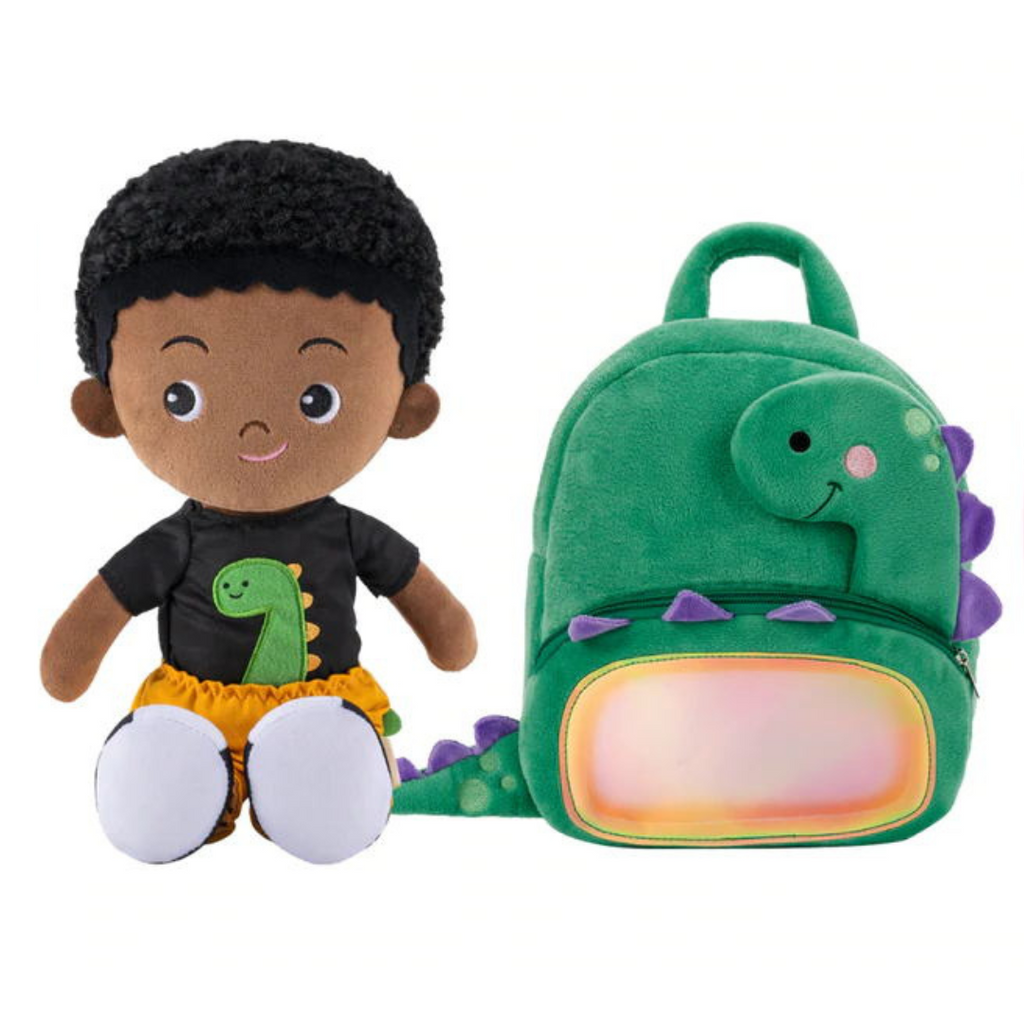 OUOZZZ Paquete de muñeca + mochila personalizada