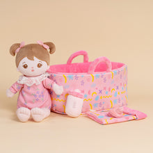 Carica l&#39;immagine nel visualizzatore di Gallery, Personalized Dress-up Plush Baby Girl Doll Gift Set