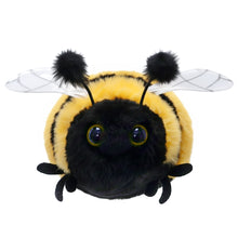 Load image into Gallery viewer, Soft Fur Bumblebee Plush Stuffed Animal Toy 7 Inch