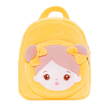 Cargar imagen en el visor de la galería, Personalized Yellow Open Eyes  Plush Baby Girl Backpack