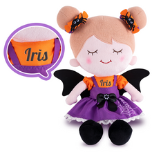 Laden Sie das Bild in den Galerie-Viewer, Personalized Halloween Little Witch Plush Doll