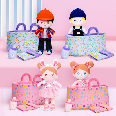 Name Personalized Doll and Bassinet Accessories