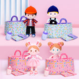 Personalized 13 Inch Doll and Bassinet Accessories