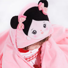 Laden Sie das Bild in den Galerie-Viewer, Personalized Ultra-soft Baby Blanket for Black Hair Baby