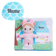 Cargar imagen en el visor de la galería, Easter Sale - Personalized Bunny Girl Plush Doll Gift Set