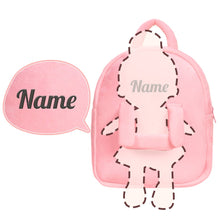 Laden Sie das Bild in den Galerie-Viewer, Personalized Plush Bag Backpack - 22 Styles