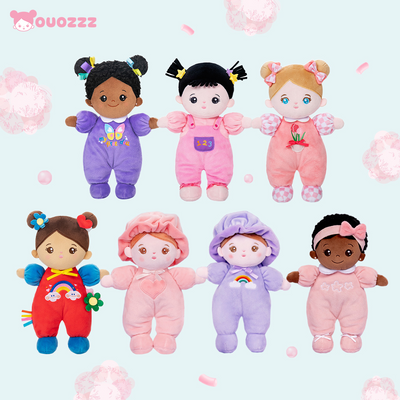 iFrodoll Multi-Ethnic Plush Baby Doll Playset Sound Toy Gift Set – Ifrodoll