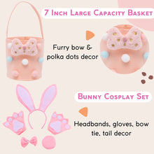Indlæs billede til gallerivisning Easter Sale - Personalized Bunny Girl Plush Doll Gift Set