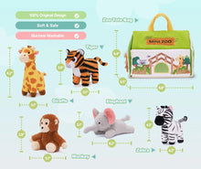 Ladda upp bild till gallerivisning, Personalized Soft Plush Playset Sensory Toy Kit - 10 Themes