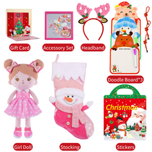 Carica l&#39;immagine nel visualizzatore di Gallery, Personalized Christmas Doll and Stocking Gift Set