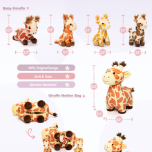 Load image into Gallery viewer, Plush Stuffed Animal Mommy with 4 Babies - 8 Themes