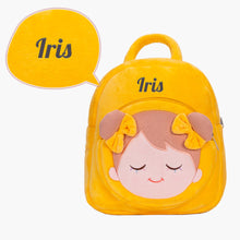 Carica l&#39;immagine nel visualizzatore di Gallery, Personalized Becky Orange Fox Doll + Backpack