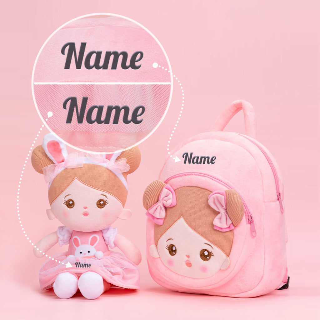 Personalized Easter Little Bunny Doll