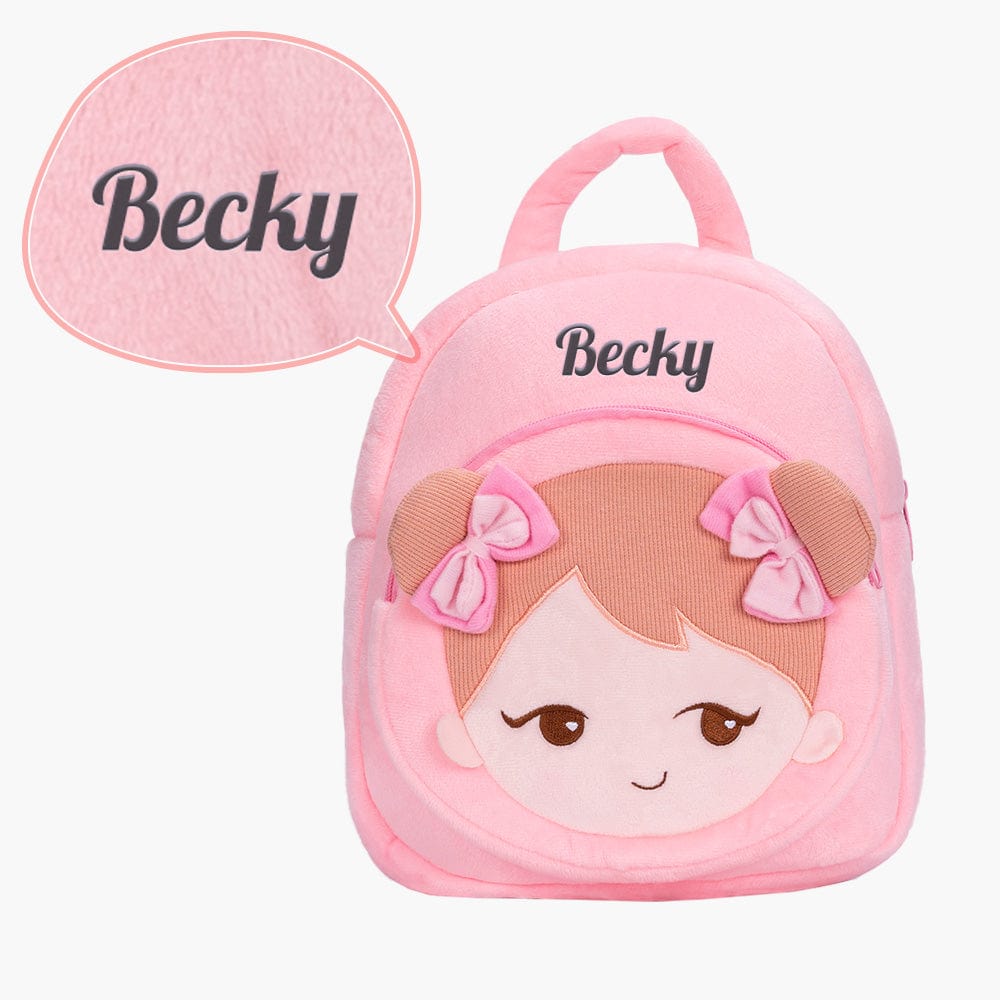 Personalized Playful Becky Girl Plush Doll - 7 Color