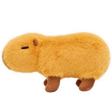 Cargar imagen en el visor de la galería, Soft Fur Capybara Plush Stuffed Animal Toy 8.5 Inch