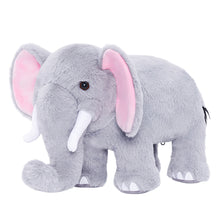 Cargar imagen en el visor de la galería, Elephant Mommy Stuffed Animal Plush Toy Set with 4 Babies