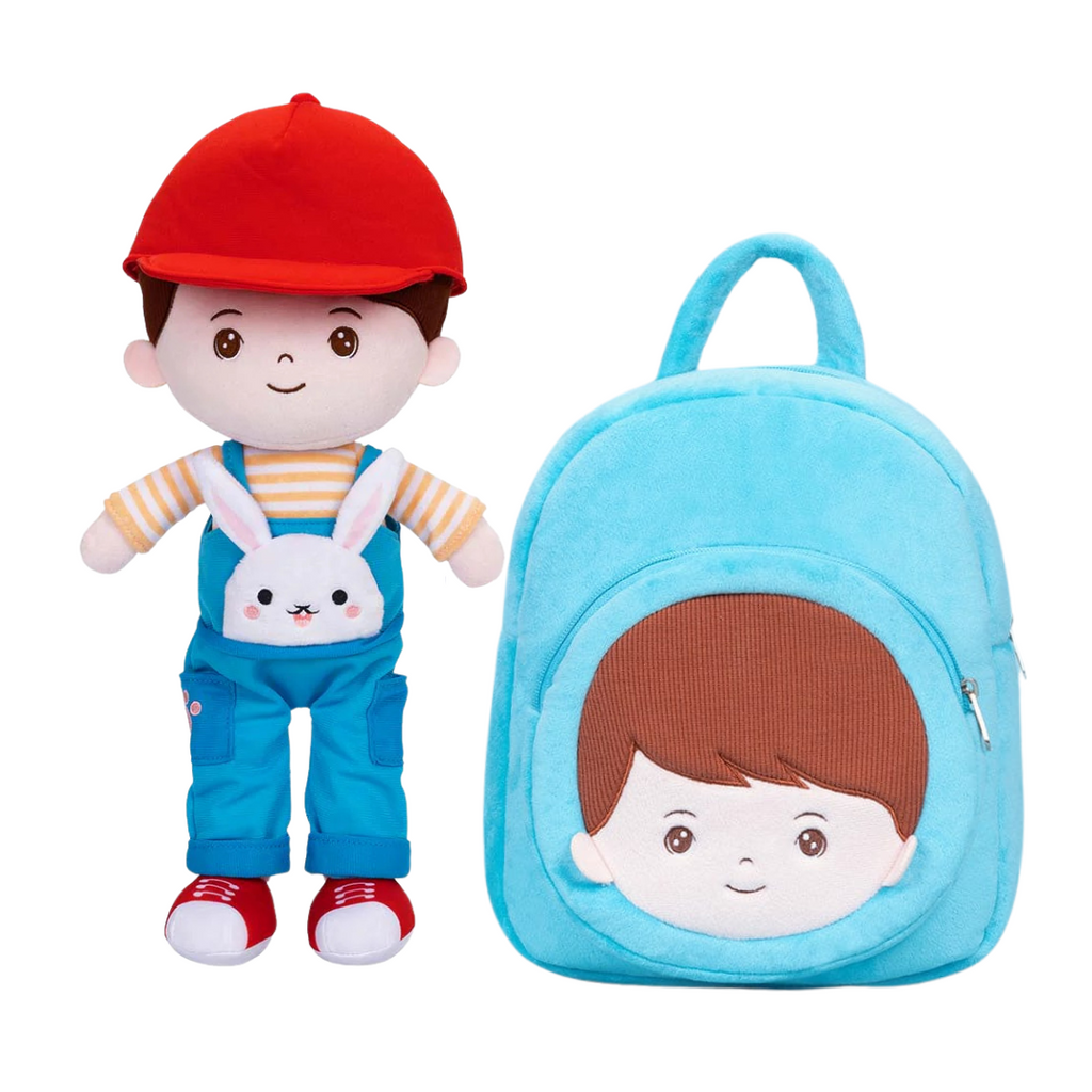 OUOZZZ Personalized Doll + Backpack Bundle